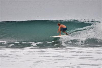 Playa Colorado:  Small But Surfable,  Clean