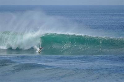 Popoyo Outer Reef:  Double Overhead Plus,  Glassy