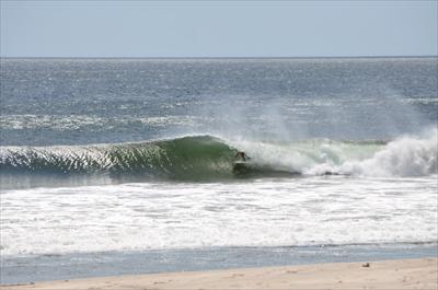 Playa Colorado:  Small But Surfable,  Clean